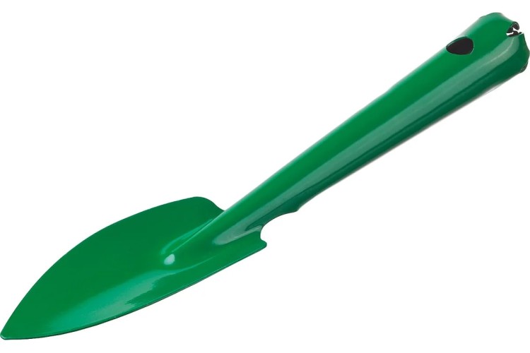 Совок посадочный РОСТОК 114x50x260мм с металлической ручкой, узкий 421422