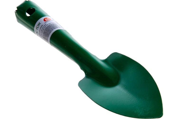 Совок посадочный РОСТОК 114x50x260мм с металлической ручкой, узкий 421422 - изображение 2