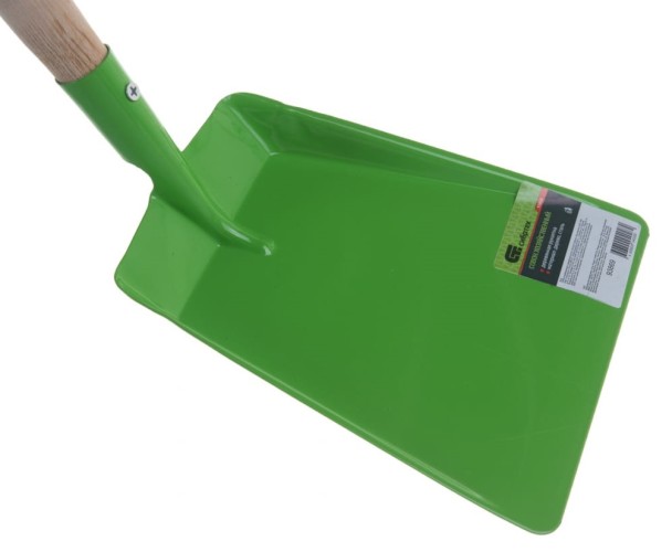 Совок СИБРТЕХ хозяйственный деревянная ручка 93869 - изображение 2