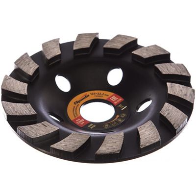 Алмазная чашка Sparta 125 мм (сплошная) - изображение 4