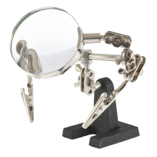 Зажим для пайки Третья рука с лупой Sparta - изображение 3