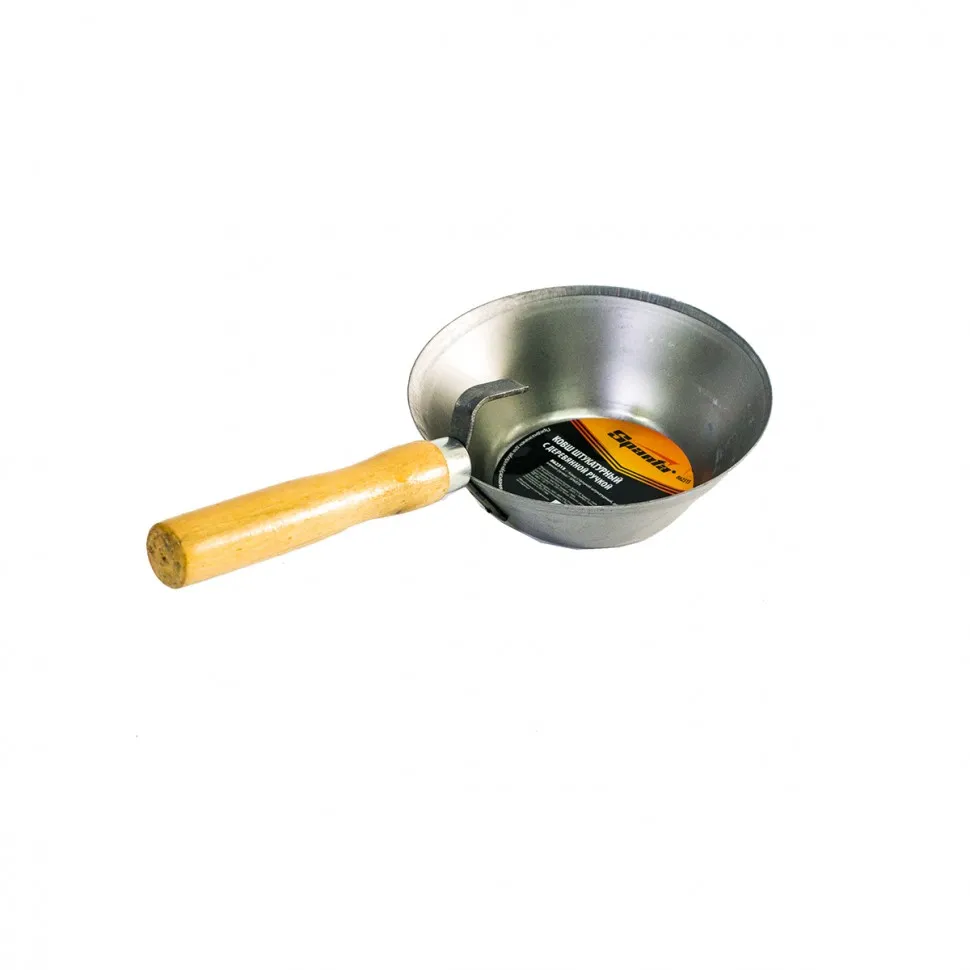 Ковш стальной штатурный, деревянная ручка Sparta - изображение 4
