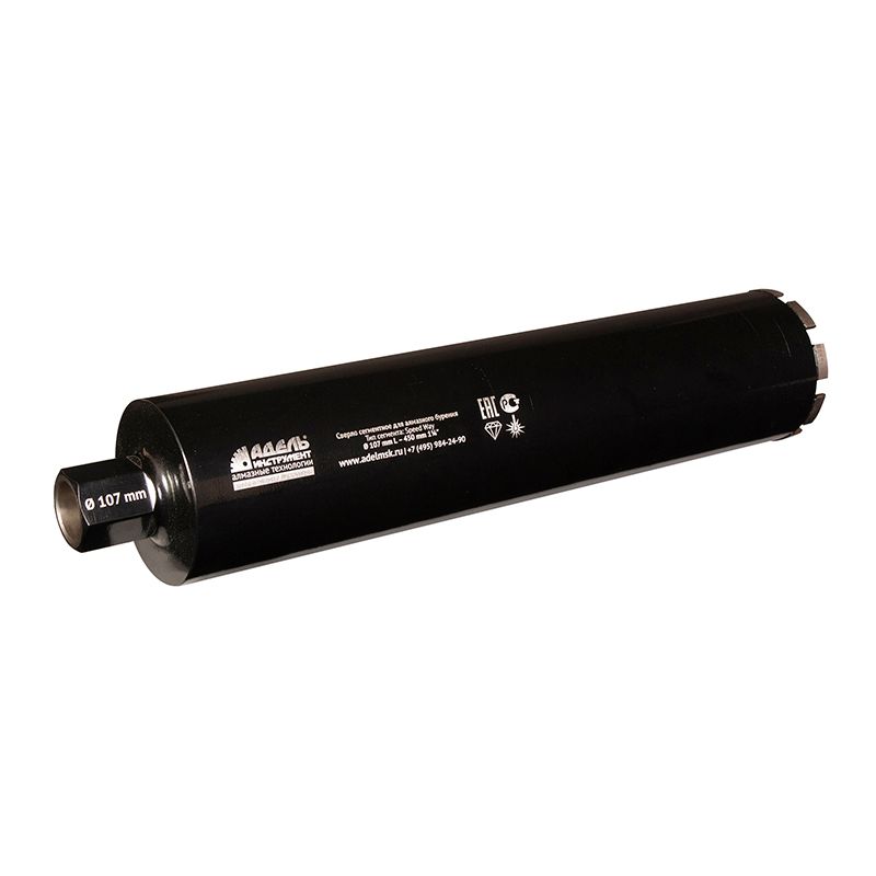 Алмазная коронка Адель Инструмент SpeedWay 107 мм L 450 мм