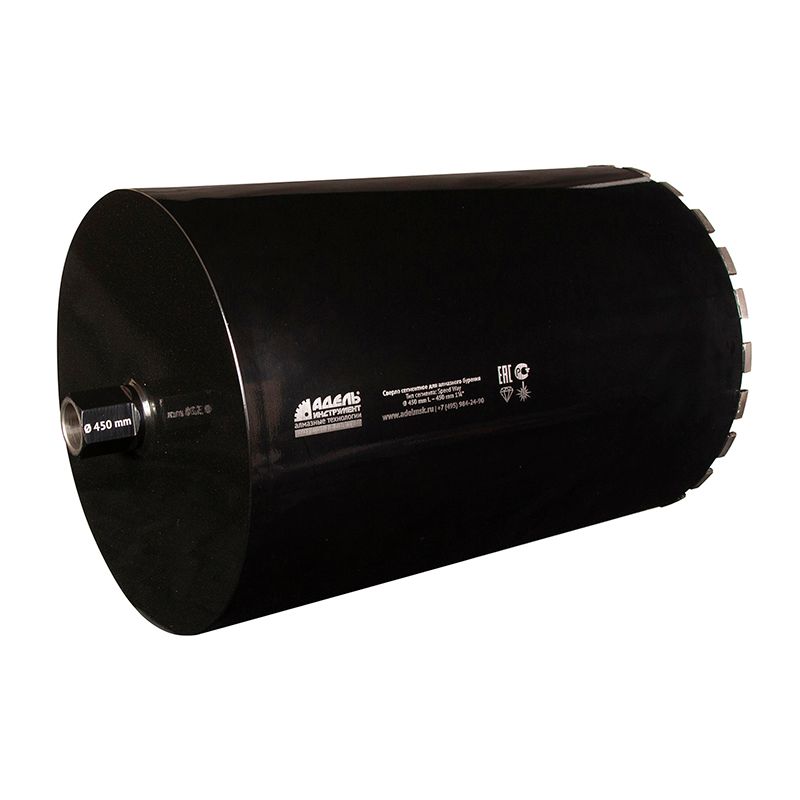 Алмазная коронка Адель Инструмент SpeedWay 450 мм L 450 мм