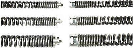 Спираль для прочистки труб VOLL 7.72443 тип S-22 усиленная, 22 ммх4,5 м