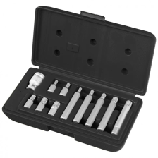 Набор бит SPLINE, шестигранный хвостовик 1/2'''', CrV, 10 мм, 11 предметов Stels - изображение 2