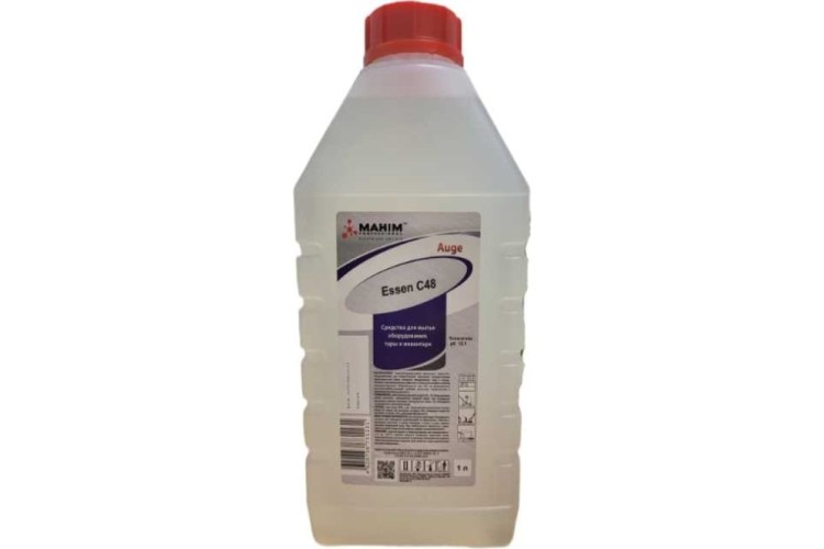 Средство для мытья оборудования, тары и инвентаря MAHIM Auge Essen C48 Foam (1 л)