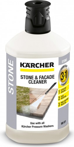 Средство специальное KARCHER RM 611 (1л) ср-во д/камня, фасадов 3в1 6.295-765.0