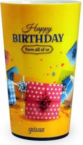 Стакан с подсветкой GAUSS LC002 lcup birthday 3xlr44 led