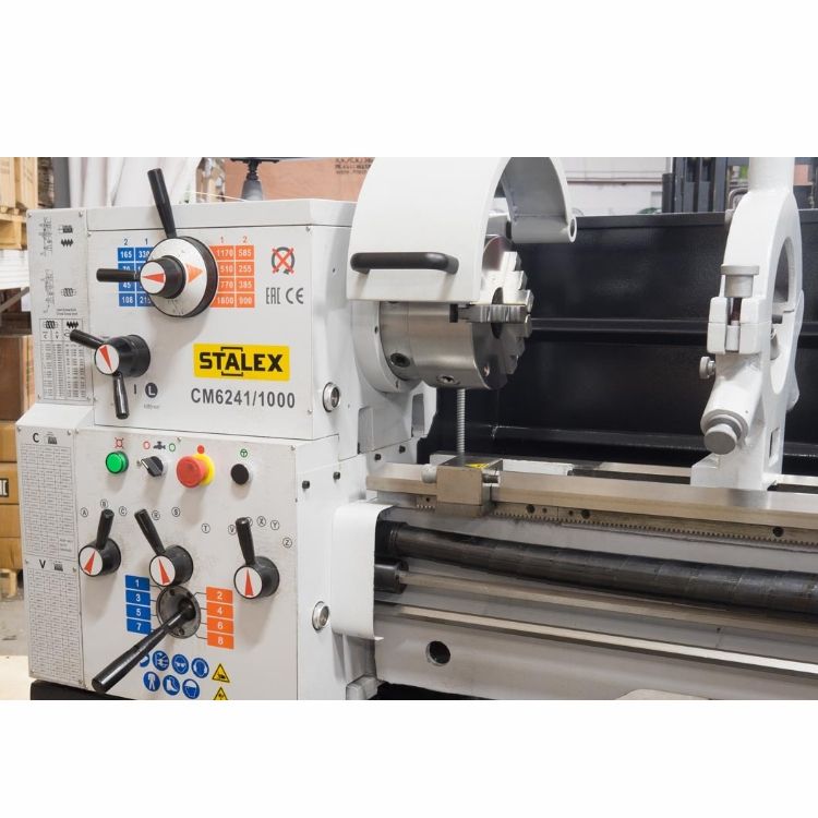 Станок токарно-винторезный Stalex CM6241/1000 зона обработки 410х1000 мм (с УЦИ, 380 В) - изображение 4