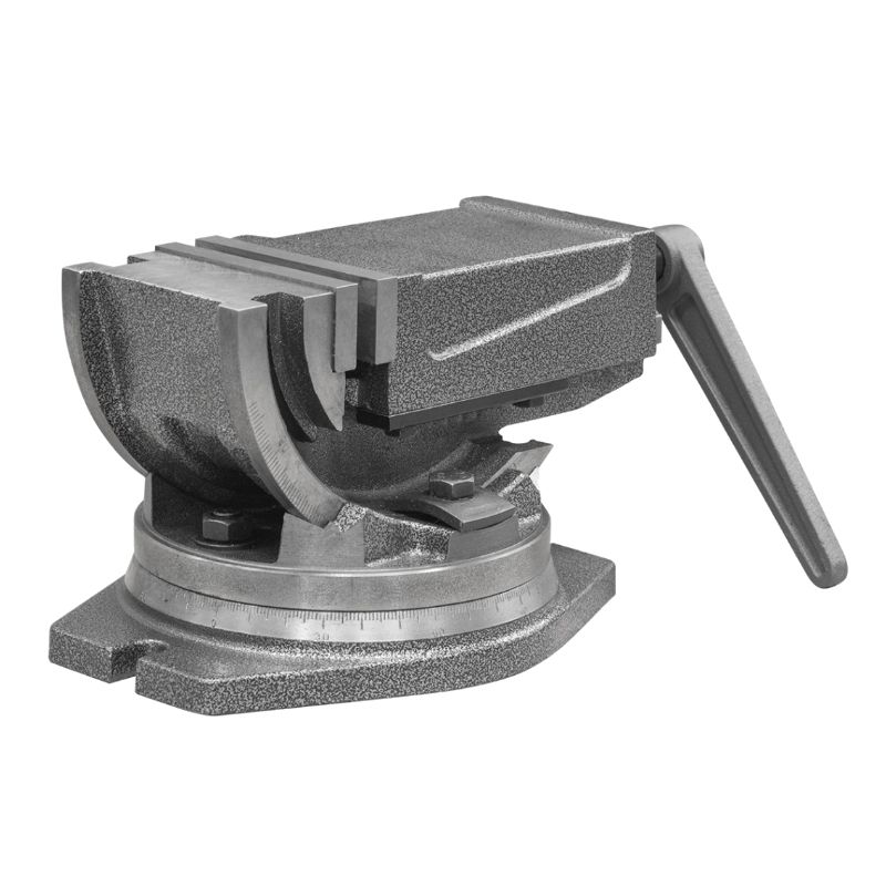 Тиски станочные Stalex QHK125 угловые 2-х осевые - изображение 2