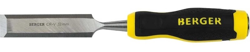 Стамеска BERGER BG1427 стальная ударная для обработки древесины, 24 мм