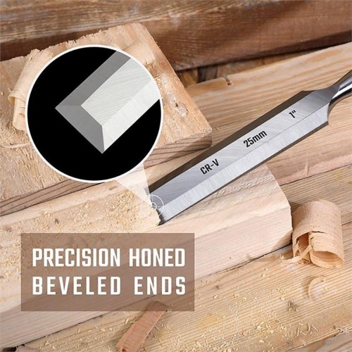 Стамеска-долото WORKPRO WP243010 для высоких нагрузок 25мм - изображение 5