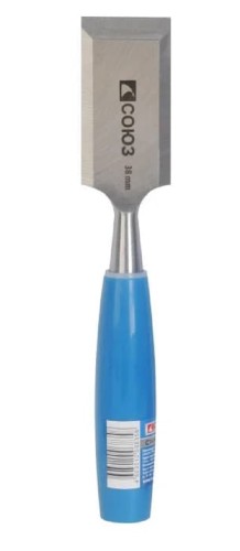 Стамеска СОЮЗ 1063-02-38С 38 мм, углеродистая сталь, 50 hrc - изображение 3