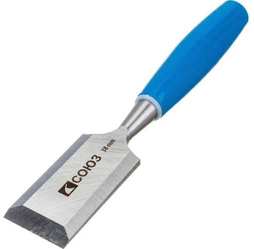 Стамеска СОЮЗ 1063-02-38С 38 мм, углеродистая сталь, 50 hrc - изображение 2
