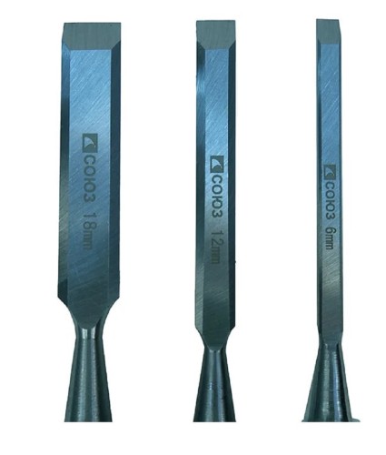 Стамеска СОЮЗ 1063-02-H3C 6, 12, 18 мм, углеродистая сталь, 50 hrc - изображение 2