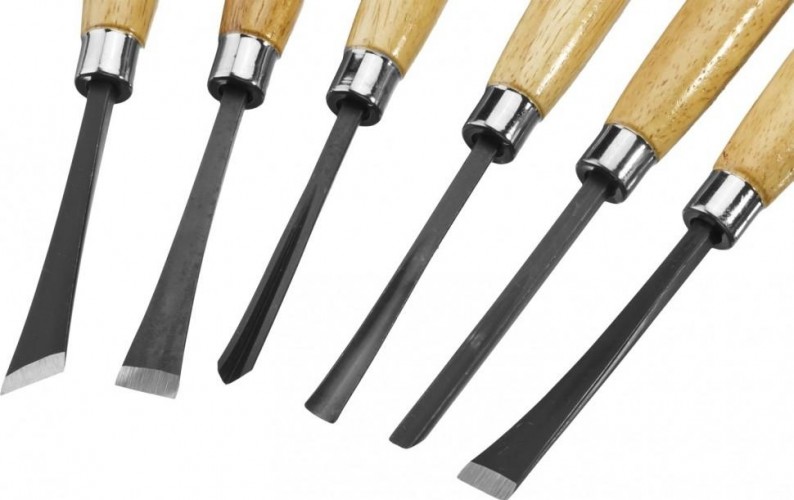 Стамеска STAYER PROFI набор резцы фигурные, с деревянной ручкой, 6шт 1832-H6 - изображение 2