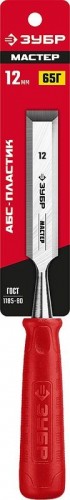 Стамеска ЗУБР МАСТЕР с пластиковой рукояткой, 12мм 18094-12_z01 - изображение 2
