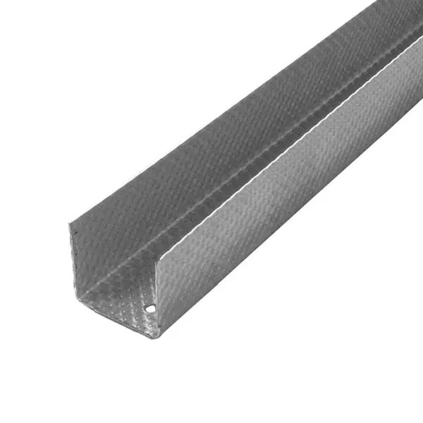 Профиль потолочный направляющий Standers ППН Strong 0.5 мм 27x28x3000 мм