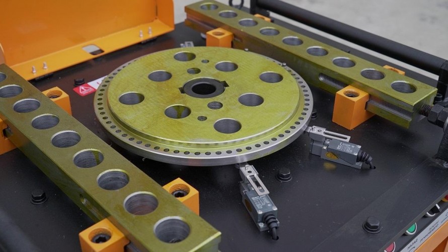 Станок для гибки арматуры GROST BX 52 макс 45мм 213664 - изображение 3