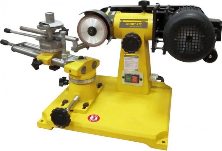 Станок для заточки пильных дисков КОРВЕТ 472 94720 - изображение 2