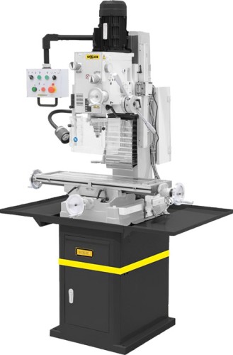 Станок фрезерно-сверлильный STALEX BF45 800х240 мм, с подставкой