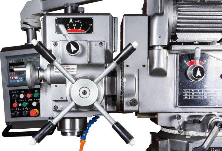 Станок фрезерный JET JMD- 26Х2 DRO, мех.стол 50000451T - изображение 4