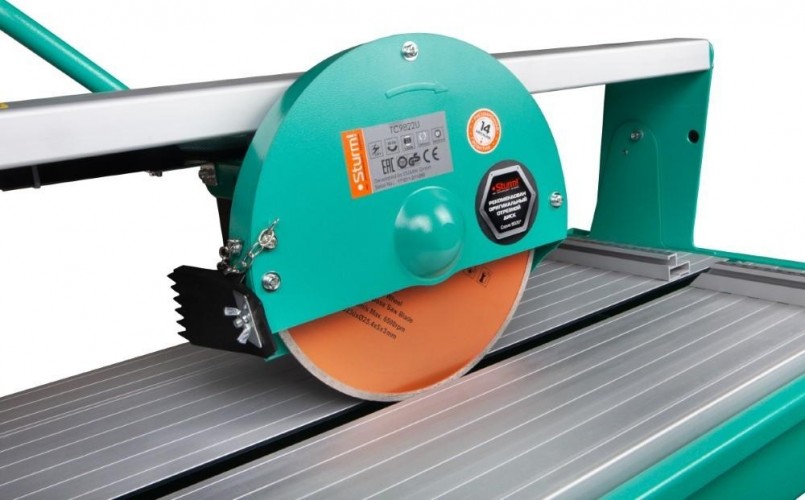 Станок плиткорезный Sturm TC9822U 1200 вт, 2950об/мин, диск 230х25.4х2.5 мм, верхн. - изображение 4