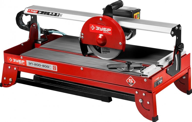 Станок плиткорезный ЗУБР ЭП-200- 800С ЭП-200-800С - изображение 3