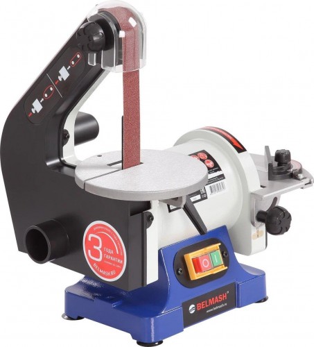Станок шлифовальный тарельчато-ленточный BELMASH BDG  25/125 S212A - изображение 2