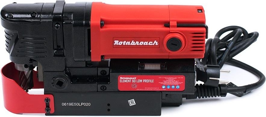 Станок сверлильный на магнитной подошве Rotabroach ELEMENT 50 LP электрический, низкий профиль КБ003011 - изображение 5