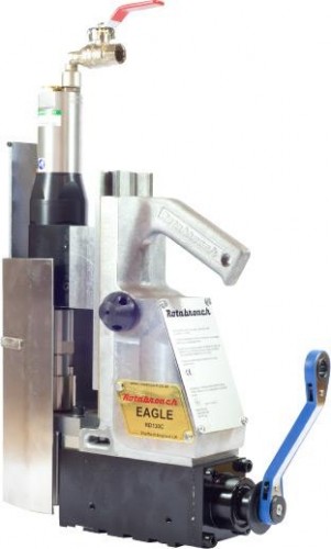 Станок сверлильный на магнитной подошве Rotabroach Eagle МСС-52ПИ пневматический КБ006650 - изображение 5