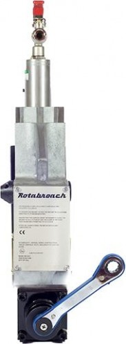 Станок сверлильный на магнитной подошве Rotabroach Eagle МСС-52ПИ пневматический КБ006650 - изображение 2