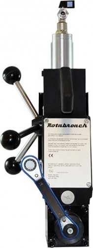 Станок сверлильный на магнитной подошве Rotabroach Raven МСС-52П пневматический КБ008439 - изображение 2