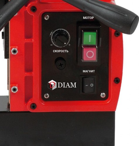Станок сверлильный на магнитной подошве DIAM EX-35E 624000 - изображение 2