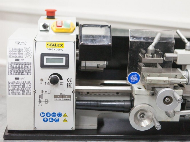 Станок токарный STALEX D180x300C настольный - изображение 4