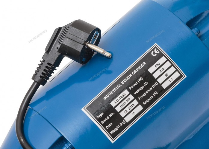 Станок заточной NORDBERG EG1805 175мм, 220в EG1805 - изображение 3