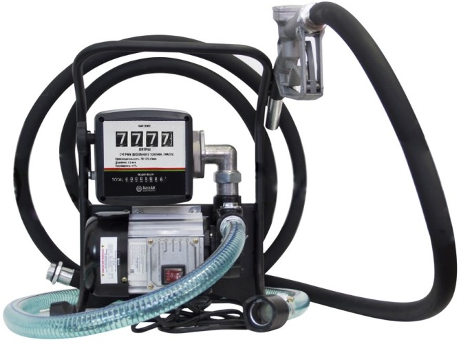 Станция перекачки топлива БелАК "Арес Комплекс-К" 220V, 60 л/мин (БAK.12067) БАК.12067