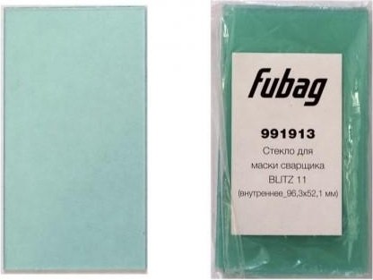 Стекло для маски сварщика FUBAG BLITZ 11 внутреннее 96,3 х 52,1 мм 991913