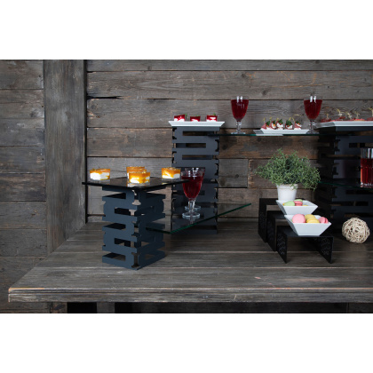 Стекло для подставки фуршетной 250х250 мм матовое - изображение 5