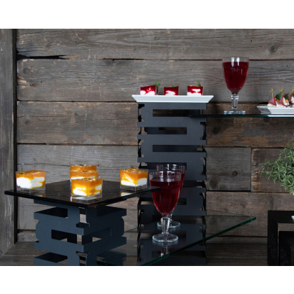 Стекло для подставки фуршетной 350х350 мм прозрачное - изображение 5