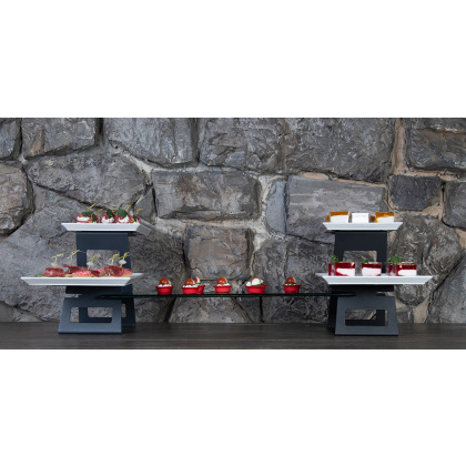 Стекло для подставки фуршетной 600х200 мм прозрачное - изображение 5