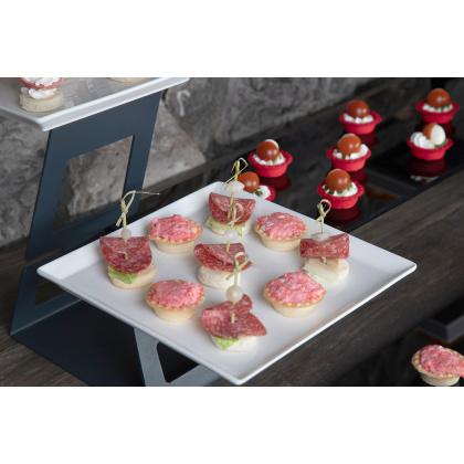 Стекло для подставки фуршетной 750х300 мм светло-голубое - изображение 3