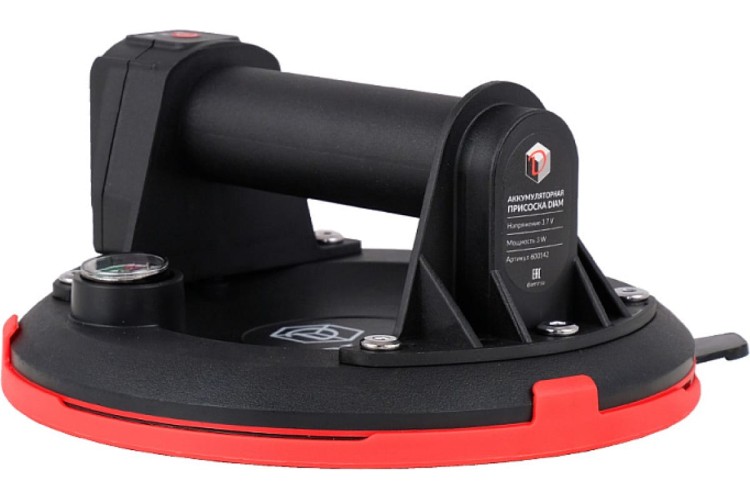 Стеклодомкрат DIAM 600142 аккумуляторный с манометром 205 мм - изображение 2