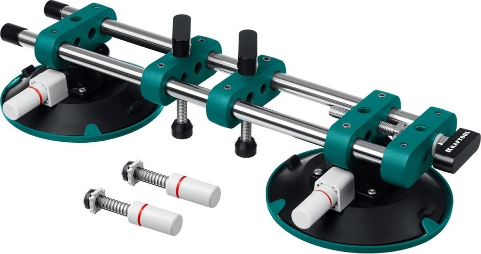 Стеклодомкрат KRAFTOOL TLS-150 вакуумный для стягивания плитки 33259