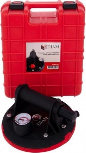 Стеклодомкрат с ручной помпой и монометром DIAM 205 мм в кейсе 600124 - изображение 4
