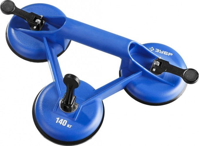 Стеклодомкрат ЗУБР ПРОФИ пластиковый, тройной, 140кг 3372-3_z01