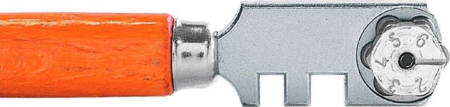 Стеклорез TRUPER CV-5X с шестью лезвиями 0,17 " 12954 12954 - изображение 2