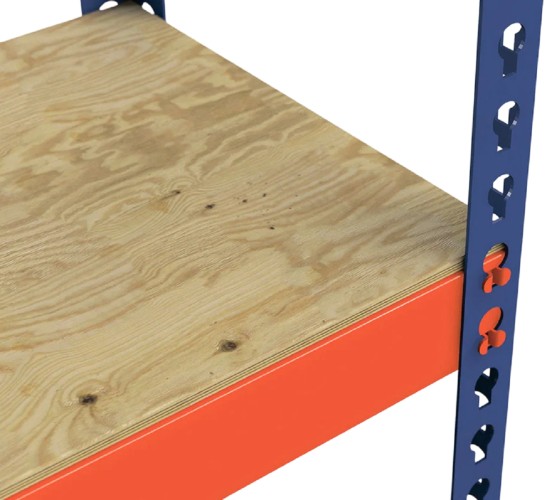 Стеллаж ГТС Профи 2000x1240x500 мм, 3 яруса, фанера 99-201250303С - изображение 3