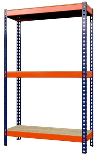 Стеллаж ГТС Профи 2000x1240x655 мм, 3 яруса, фанера 99-201246553С